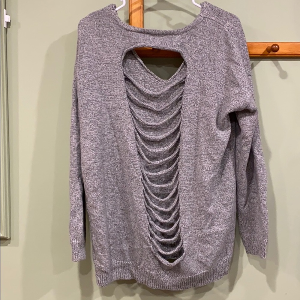 Grey sweater